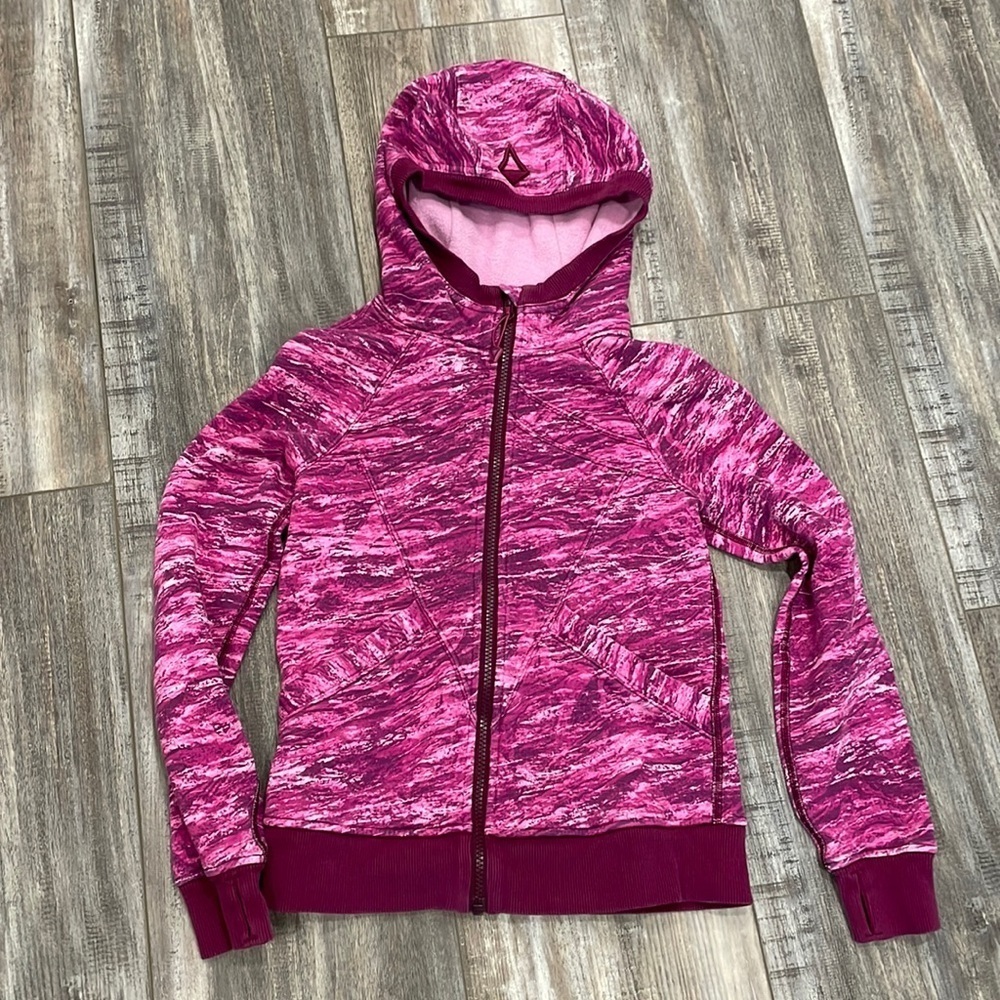 Ivivva Lululemon zipper jacket with hood